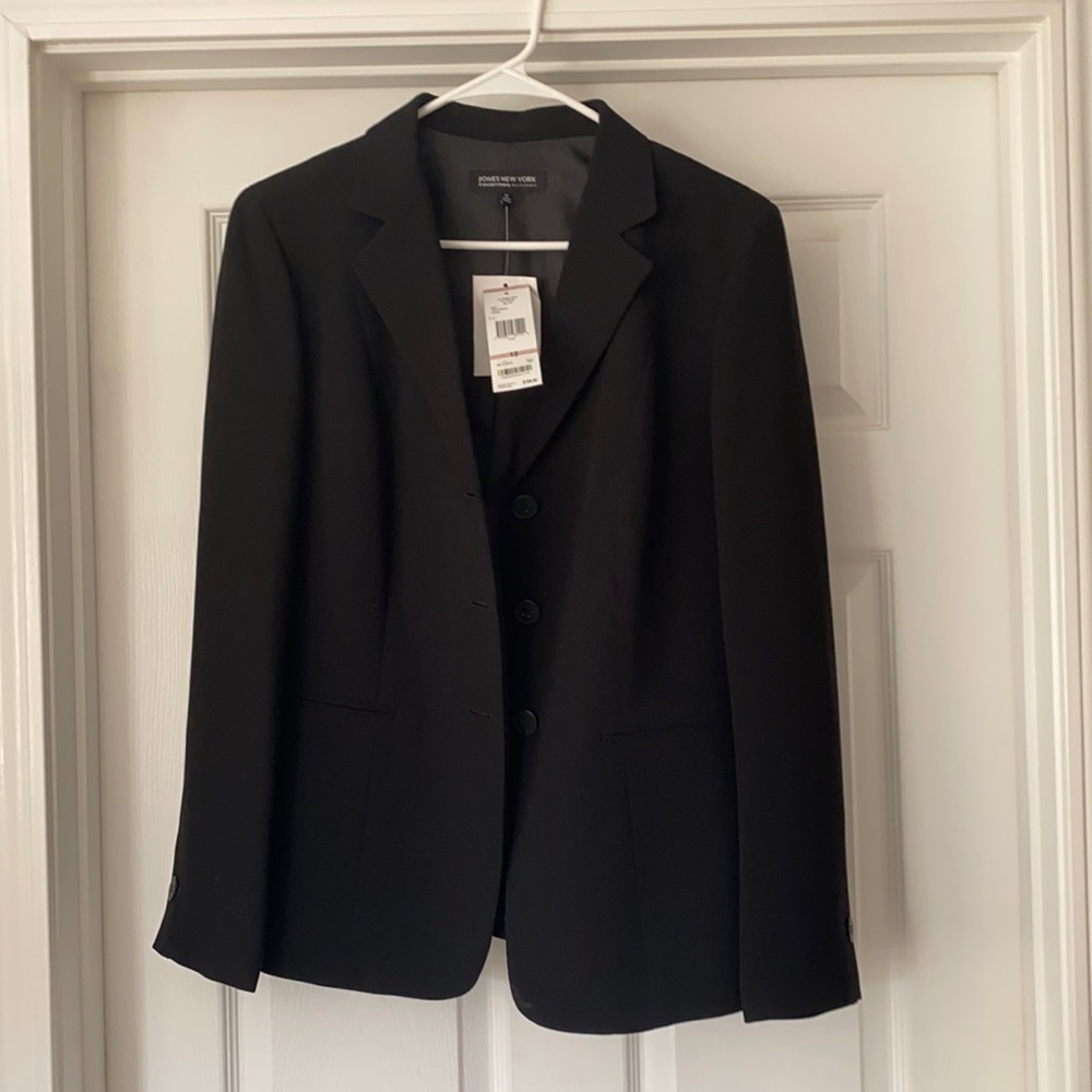 Jones New York Collection Platinum Blazer